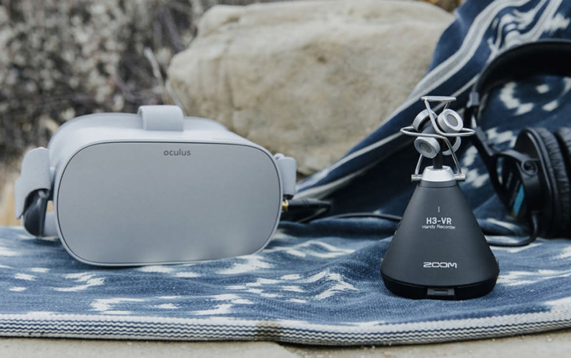 Zoom H3-VR - dźwięk rejestrowany w 360°