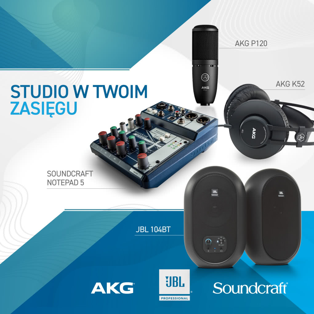 Studio w Twoim zasięgu - zestaw od Harman Professional