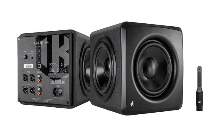 IK Multimedia iLoud Sub – kompaktowy subwoofer studyjny z automatyczną kalibracją ARC X