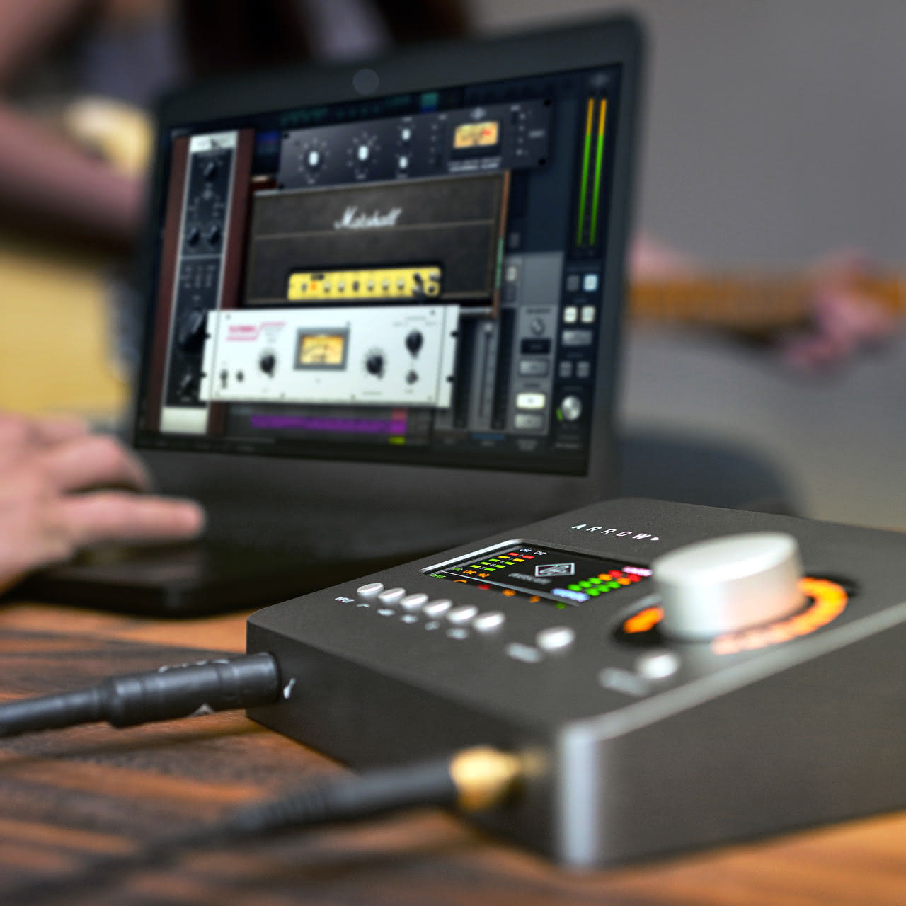 DTM・DAW universal audio arrow Thunderbolt3 Universal Audio Arrow Thunderbolt 3 Audio Interface,Gray