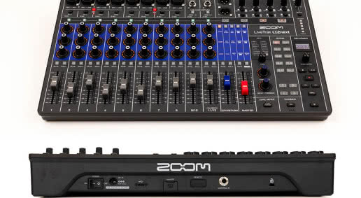 Zoom zapowiada nowy mikser i rejestrator LiveTrak L-12next