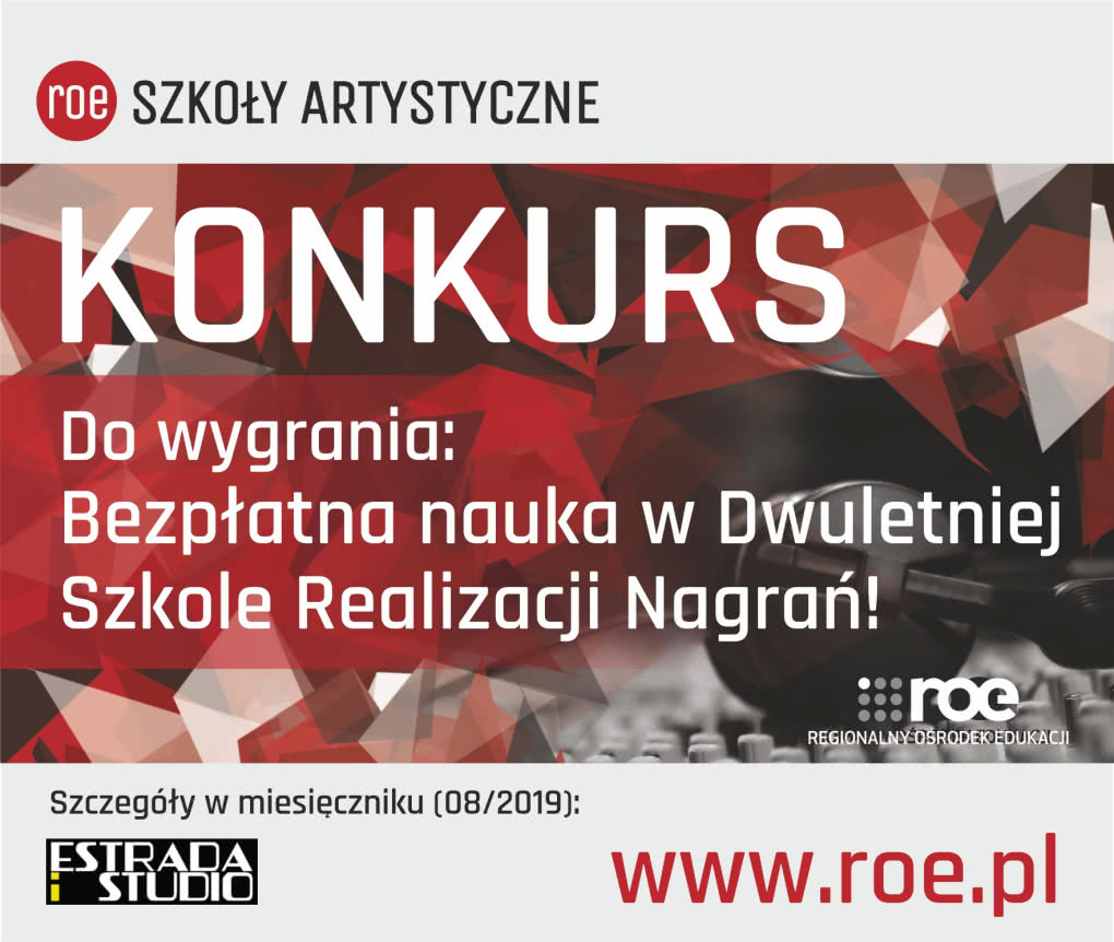 Konkurs dwuletniej Szkoły Realizacji Nagrań