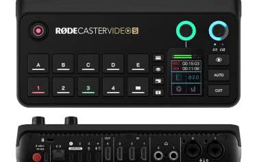 RODE wprowadza RODECaster Video S – kompaktowe centrum produkcji wideo dla twórców i profesjonalistów 