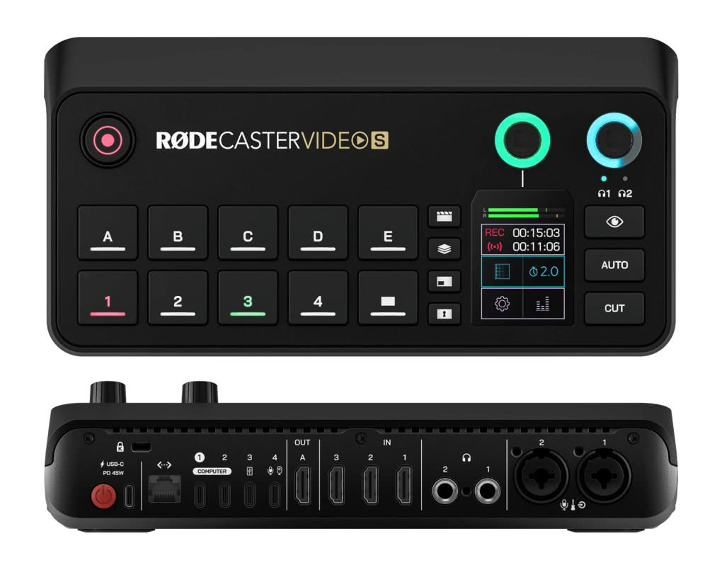 RODE wprowadza RODECaster Video S – kompaktowe centrum produkcji wideo dla twórców i profesjonalistów