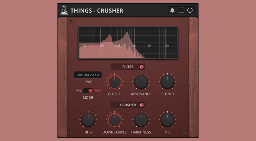 AudioThing Things Crusher - plugin LO-FI