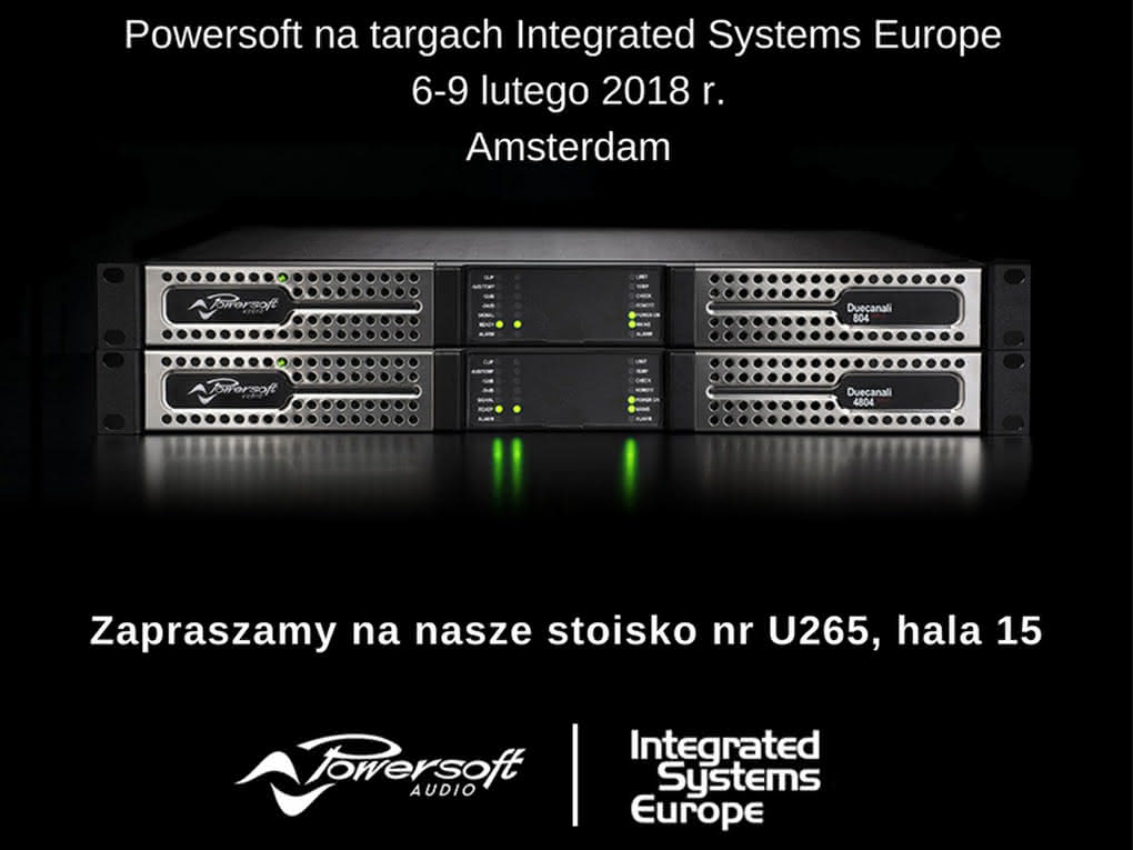 POWERSOFT na targach Integrated Systems Europe