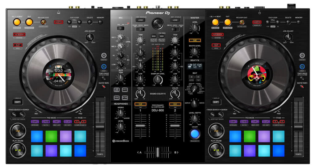 Nowy kontroler DJ-ski - Pioneer DDJ-800