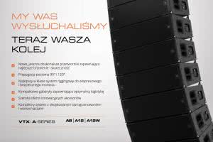 Premiera JBL VTX A8 wraz z certyfikowanym szkoleniem touringowym 