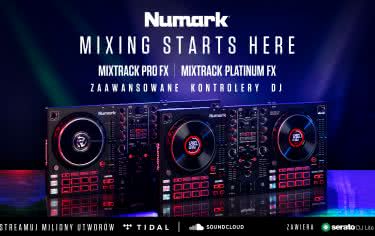 Premiera nowych kontrolerów Numark z serii Mixtrack  