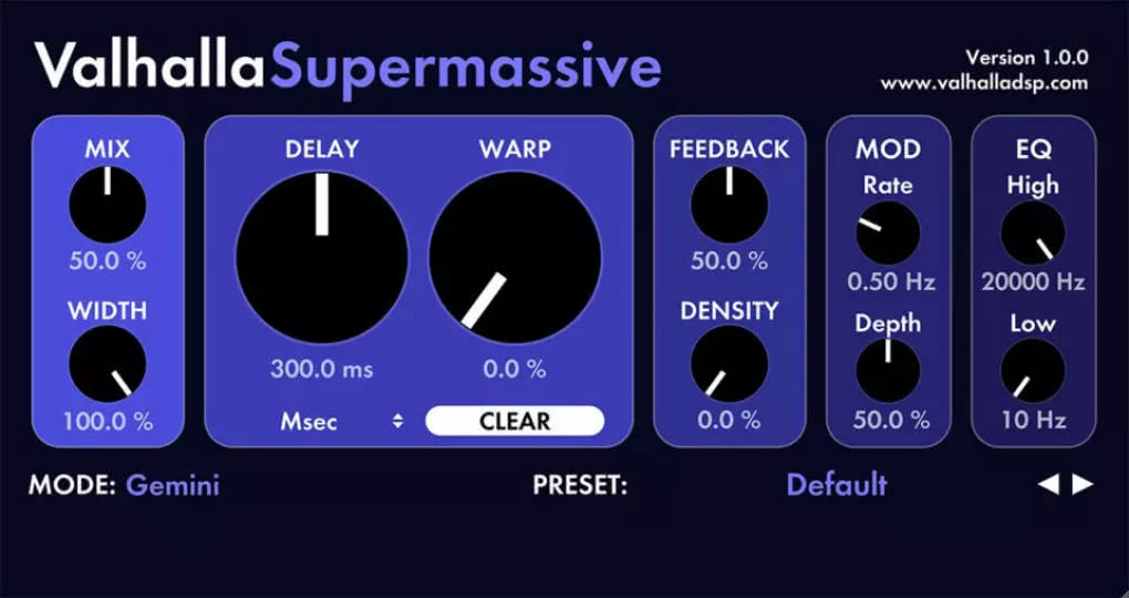 Nowy tryb „Pleiades” w pluginie Valhalla Supermassive