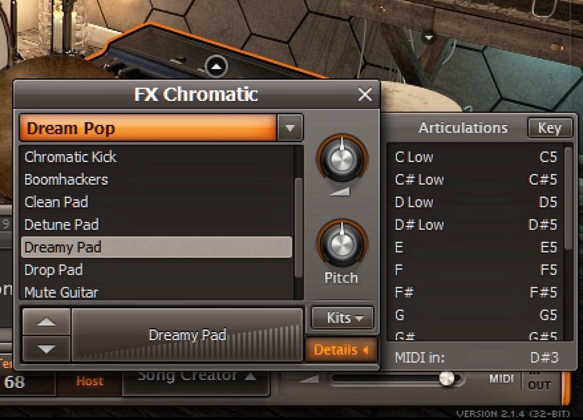 Dream Pop EZX - biblioteka dla EZdrummer 2