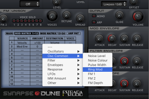 Pakiet EiS - Synapse Audio Dune EiS 