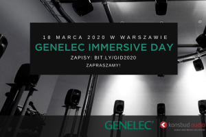 Genelec Immersive Day w Warszawie 