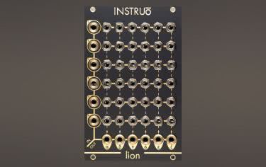 Instruo Lion - nowy moduł Eurorack inspirowany matrycą EMS Synthi 