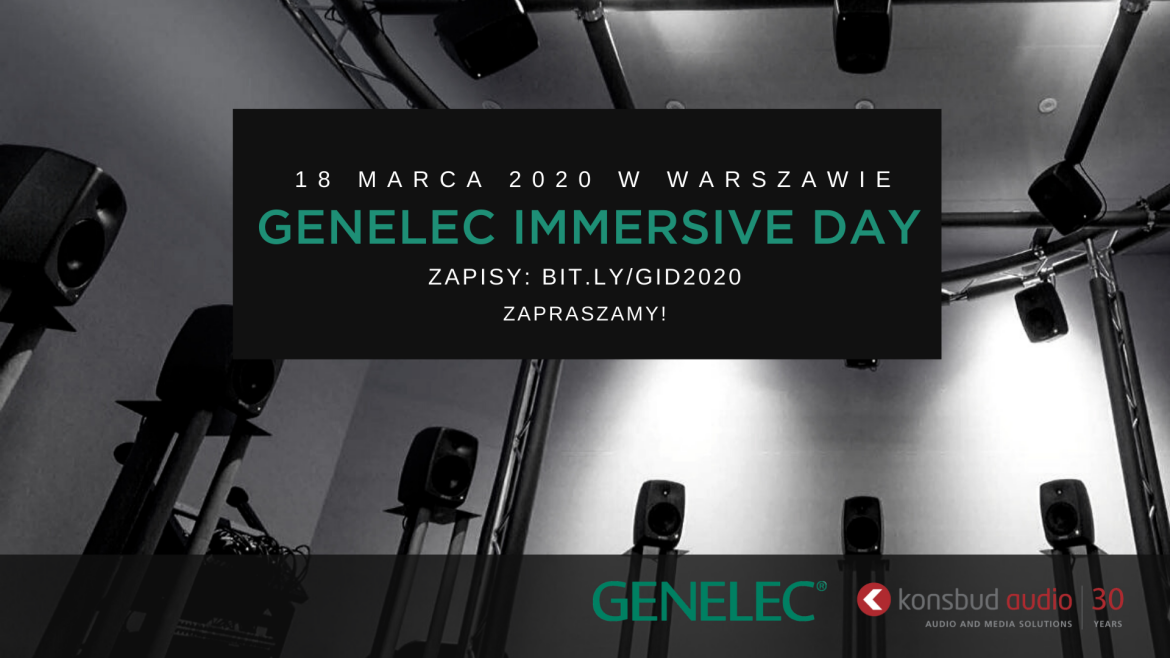 Genelec Immersive Day w Warszawie