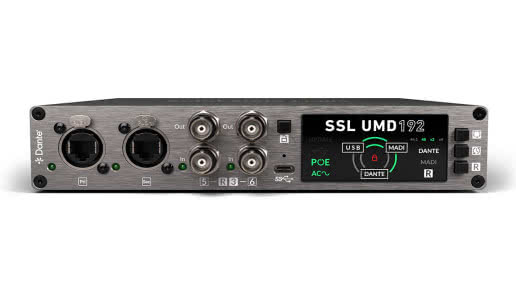 Interfejs audio USB z MADI i Dante w kompaktowej obudowie