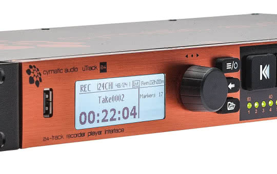 uTrack 24 - 24-ścieżkowy rejestrator/interfejs audio