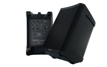 QSC przedstawia CB10 — kompaktowy, zasilany bateryjnie system głośnikowy o profesjonalnej mocy 