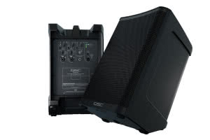 QSC przedstawia CB10 — kompaktowy, zasilany bateryjnie system głośnikowy o profesjonalnej mocy