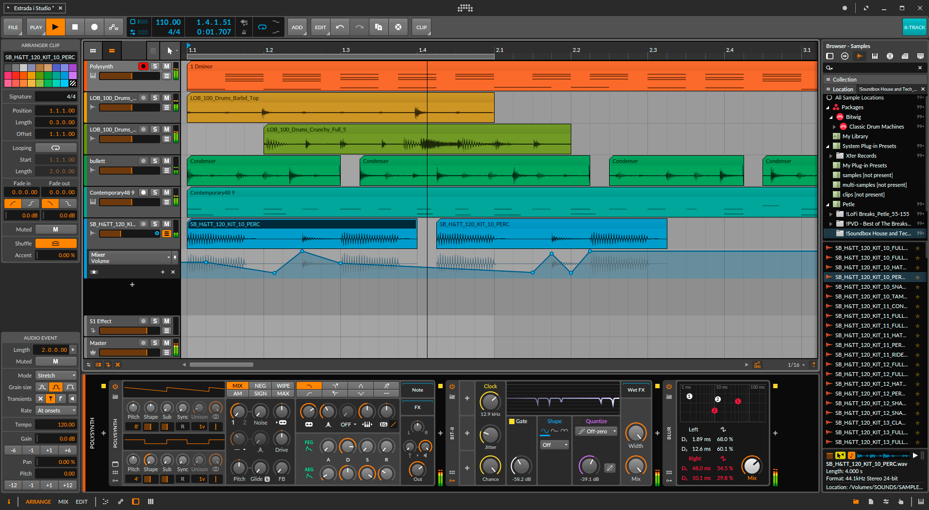 Bezpłatny program - Bitwig Studio 3 8-Track