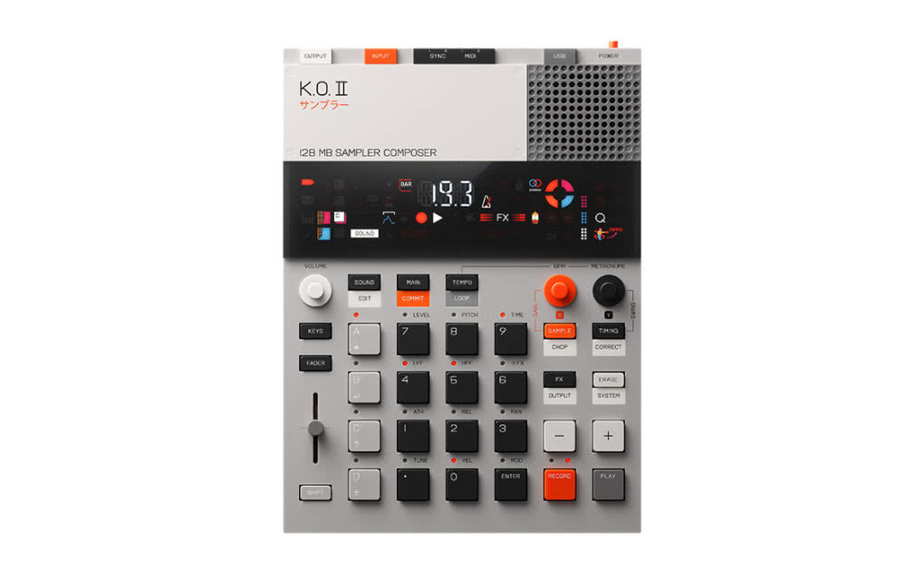 teenage engineering EP-133 K.O. II 128 MB — potężny groovebox i sampler dla twórców muzyki elektronicznej