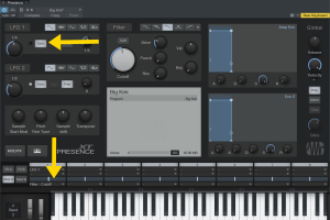 Rytmiczna synchronizacja i mapowanie MIDI 