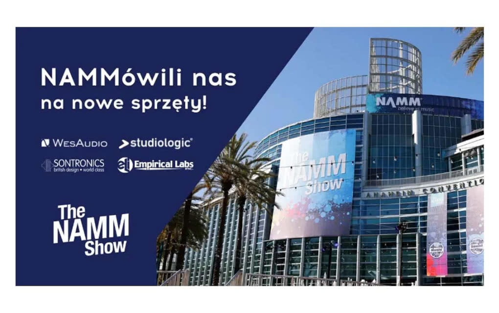 NAMM 2026: nowości od WesAudio, Sontronics, Studiologic i Empirical Labs 