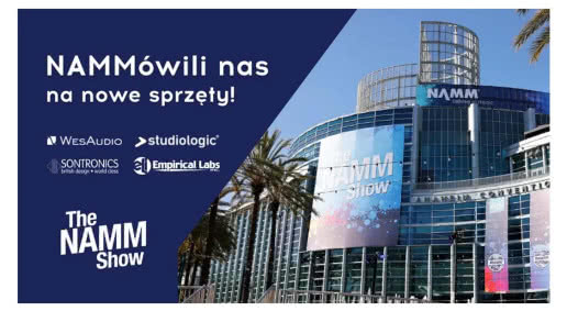 NAMM 2026: nowości od WesAudio, Sontronics, Studiologic i Empirical Labs 