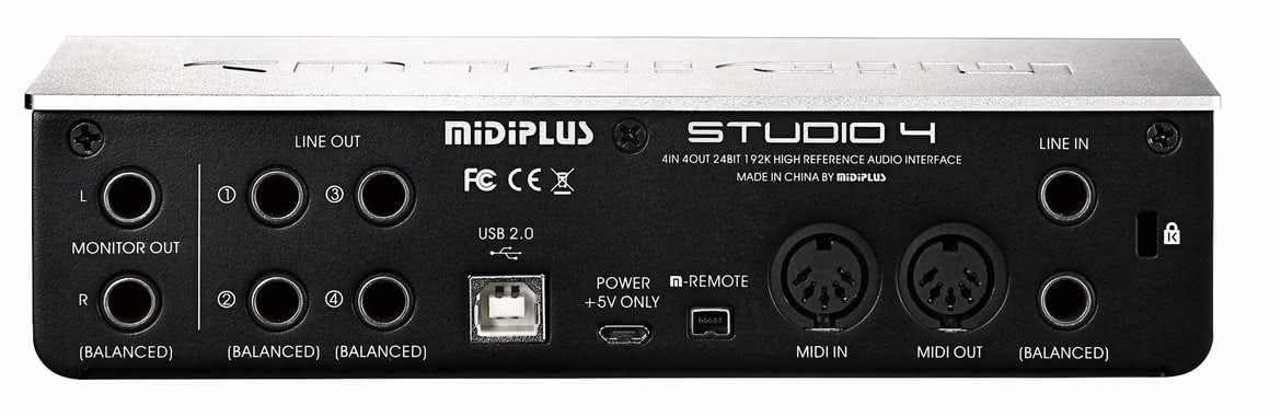 Studio 4 - interfejs audio/MIDI