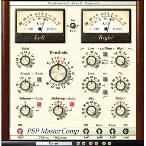 PSPaudioware MasterComp - procesor masteringowy