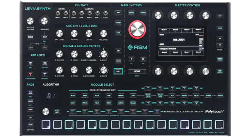 ASM Leviasynth – nowa generacja hybrydowych syntezatorów