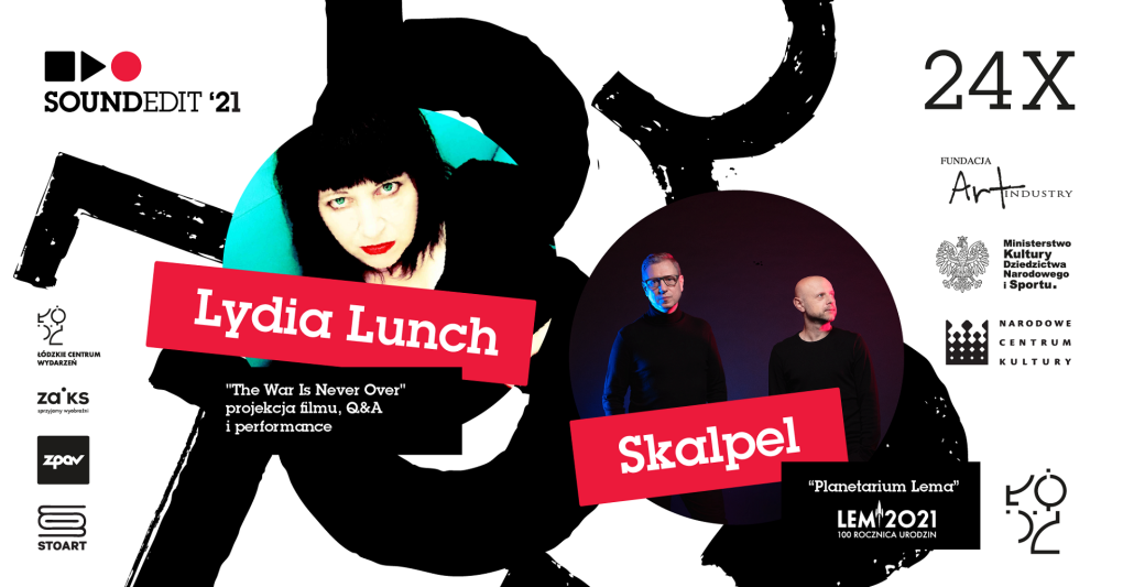 Soundedit ’21 – Planetarium Lema, Skalpel i Lydia Lunch