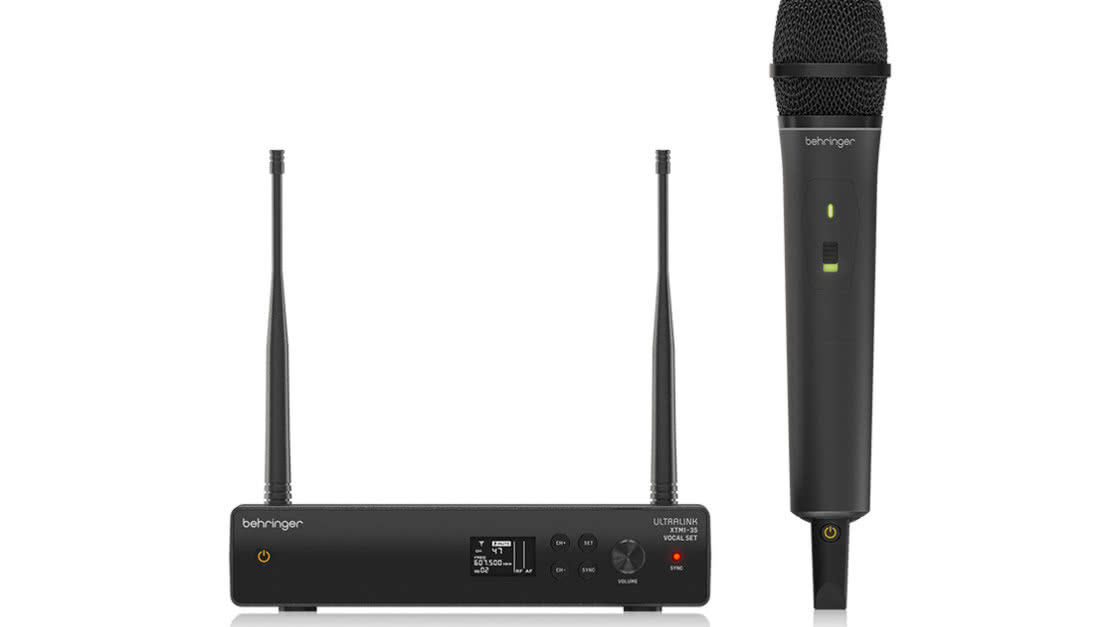 Behringer XTM1‑35 – zestawy bezprzewodowych mikrofonów wokalnych