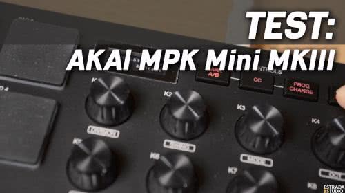 Akai MPK Mini Mk III - kontroler MIDI 