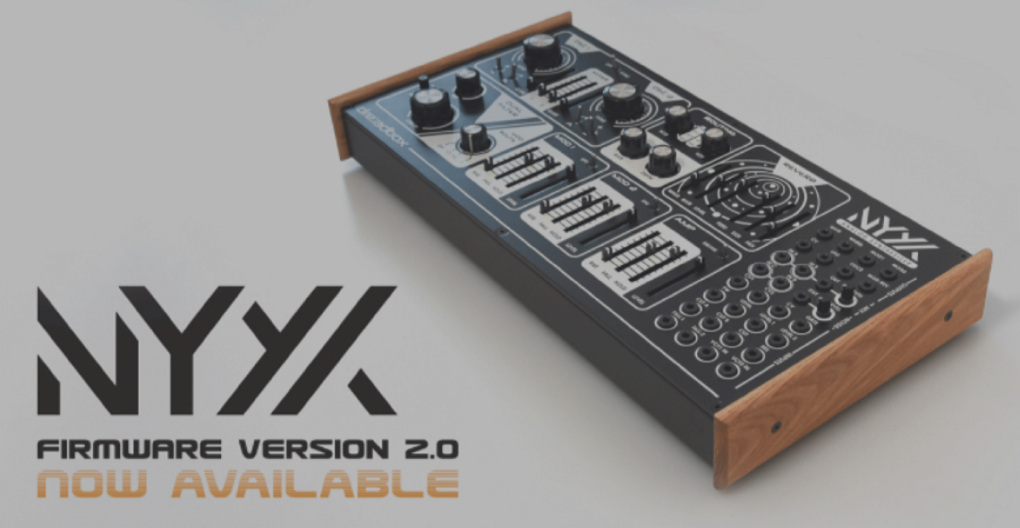 Nowy firmware dla Dreadbox Nyx V2