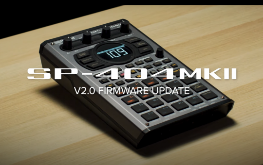 Roland SP-404 MKII 2.0: nowa aktualizacja 