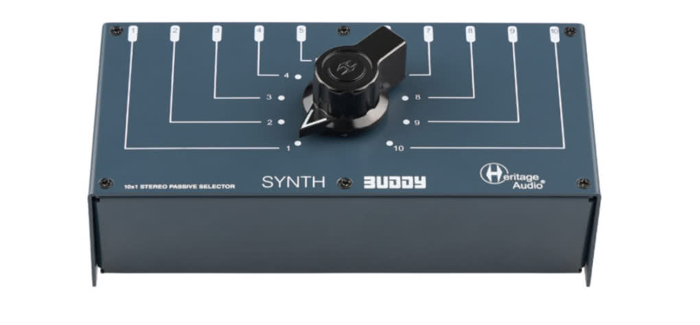 Synth Buddy - niezawodny, pasywny przełącznik stereo od Heritage Audio