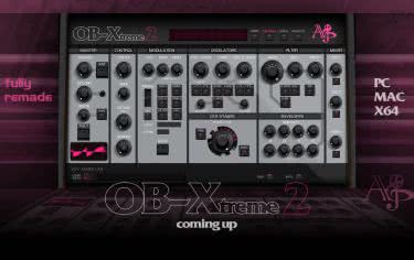 Aly James Lab OB-Xtreme 2.0 - rozbudowana emulacja Oberheim OB-X/OB-Xa 