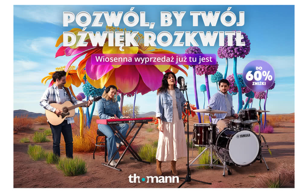 Pozwól swojemu brzmieniu rozkwitnąć – Thomann uruchamia Spring Sale
