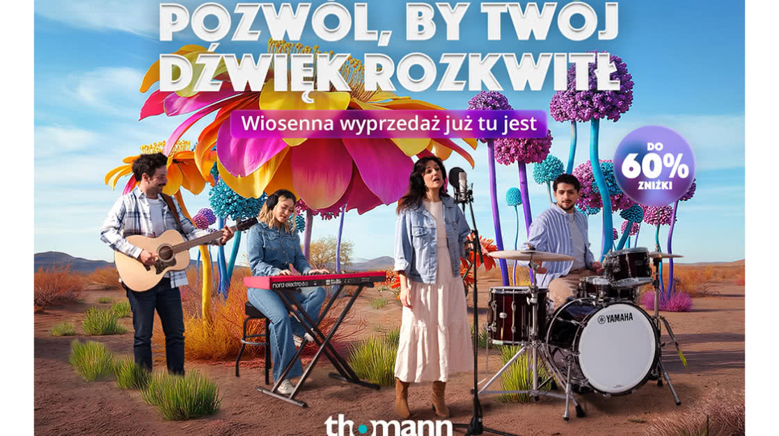 Pozwól swojemu brzmieniu rozkwitnąć – Thomann uruchamia Spring Sale