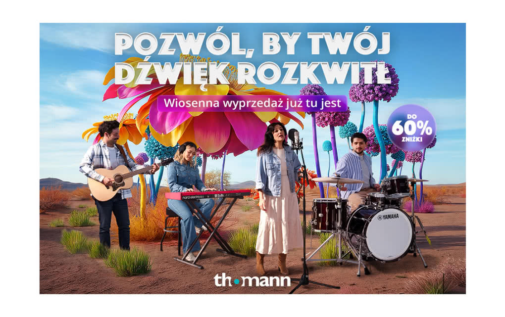 Pozwól swojemu brzmieniu rozkwitnąć – Thomann uruchamia Spring Sale