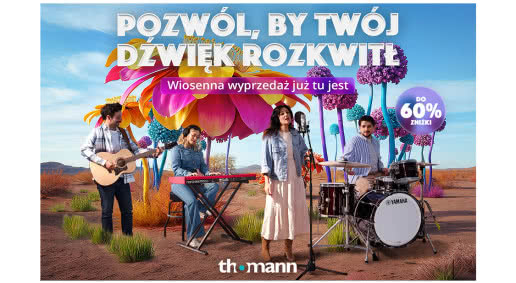 Pozwól swojemu brzmieniu rozkwitnąć – Thomann uruchamia Spring Sale