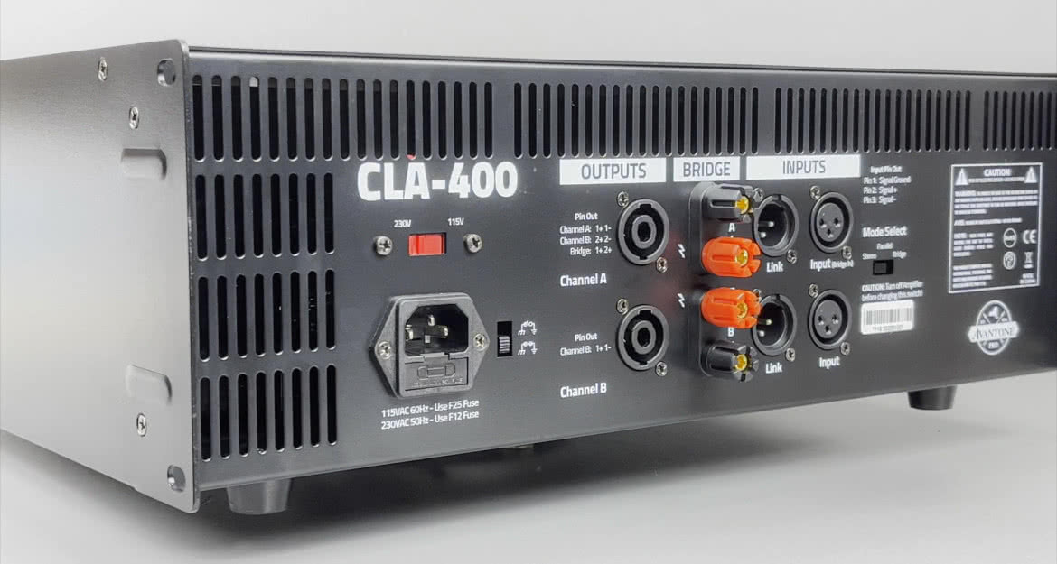 Pro CLA-400 - studyjny wzmacniacz mocy
