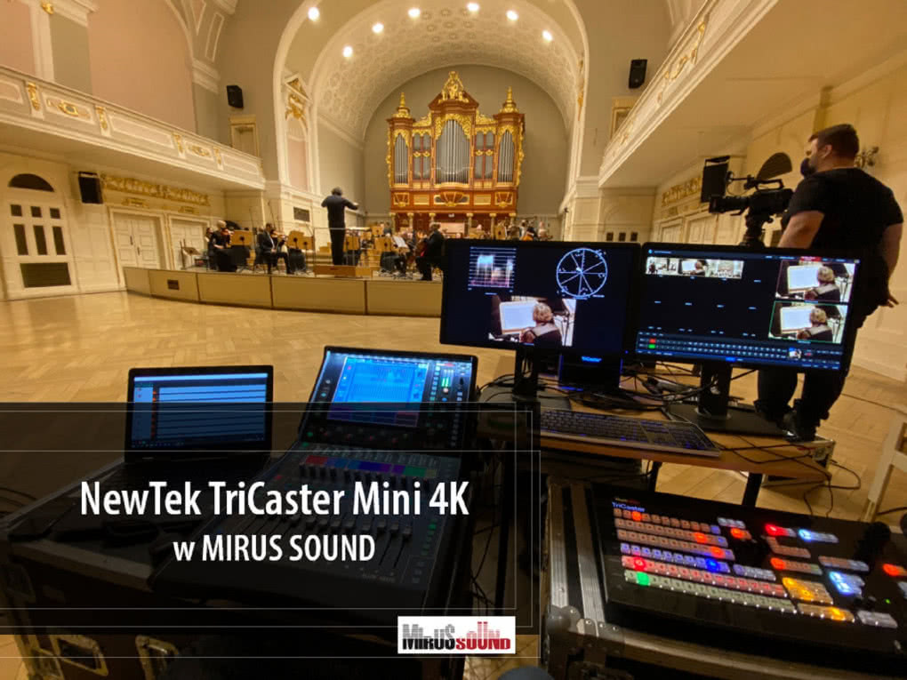 NewTek TriCaster Mini 4K w MIRUS SOUND