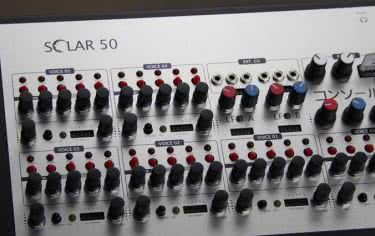 Syntezator ambientowy - prototyp SOLAR 50  