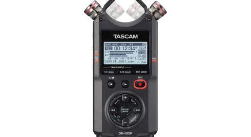 TASCAM rozszerza serię przenośnych rejestratorów – model DR-40XP z nagrywaniem 32-bit float