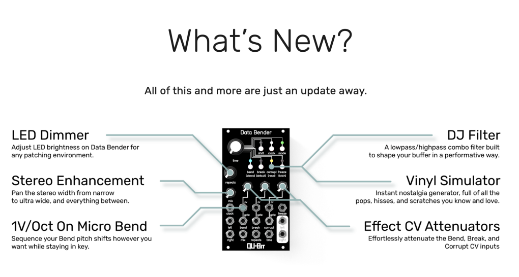 Qu-Bit Electronix aktualizuje moduły