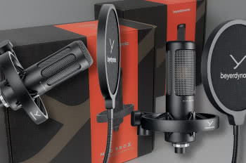 BeyerdynamicM 70 Pro X (mikrofon dynamiczny) i M 90 Pro X (mikrofon pojemnościowy)