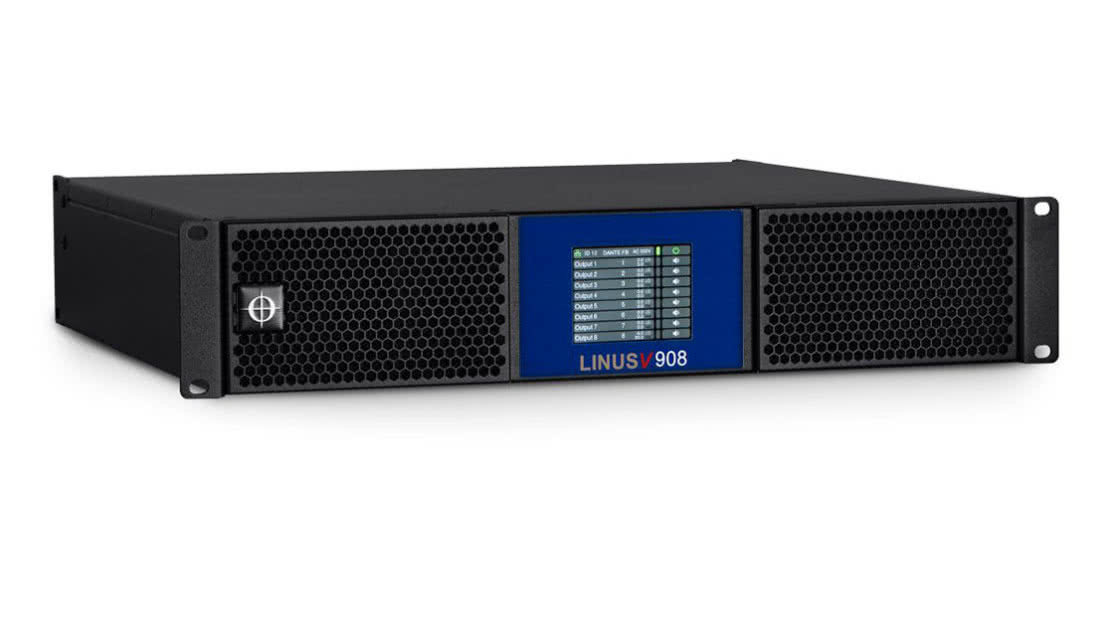 CODA Audio rozwija platformę LINUS – nowe wzmacniacze V-Series z DSP i siecią