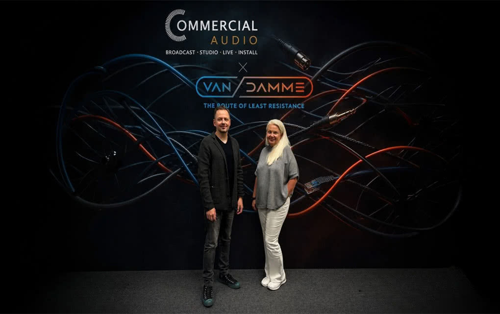 Van Damme w dystrybucji Commercial Audio – profesjonalne okablowanie dostępne w Polsce
